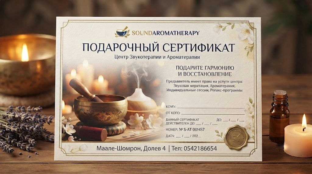 Подарочный сертификат